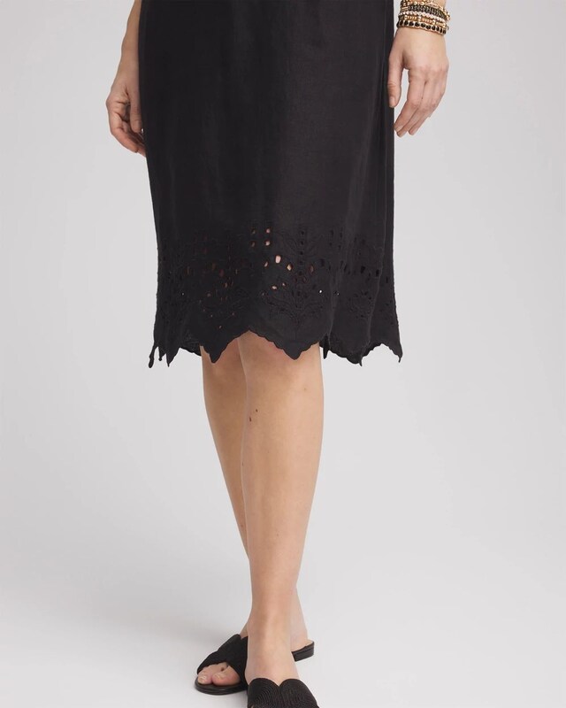 Linen Popover Dress - image 4